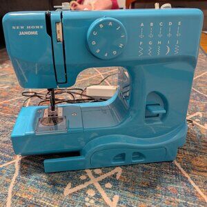 Janome Turbo Teal Portable Sewing Machine